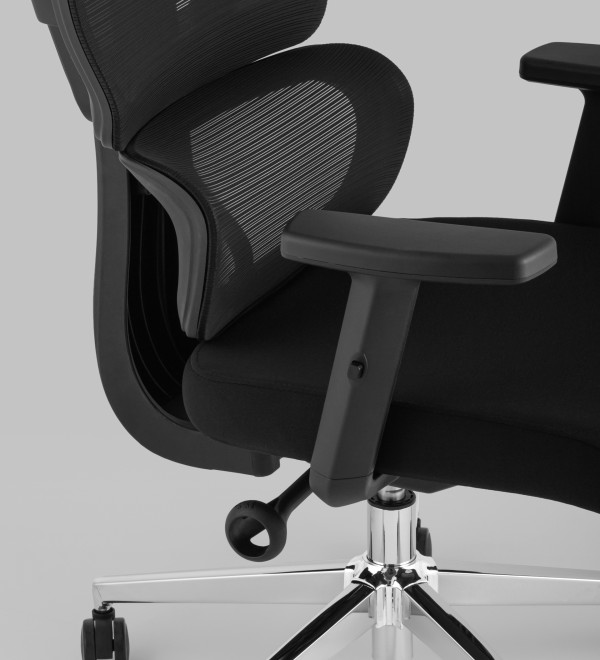 Кресло офисное TopChairs Techno черный