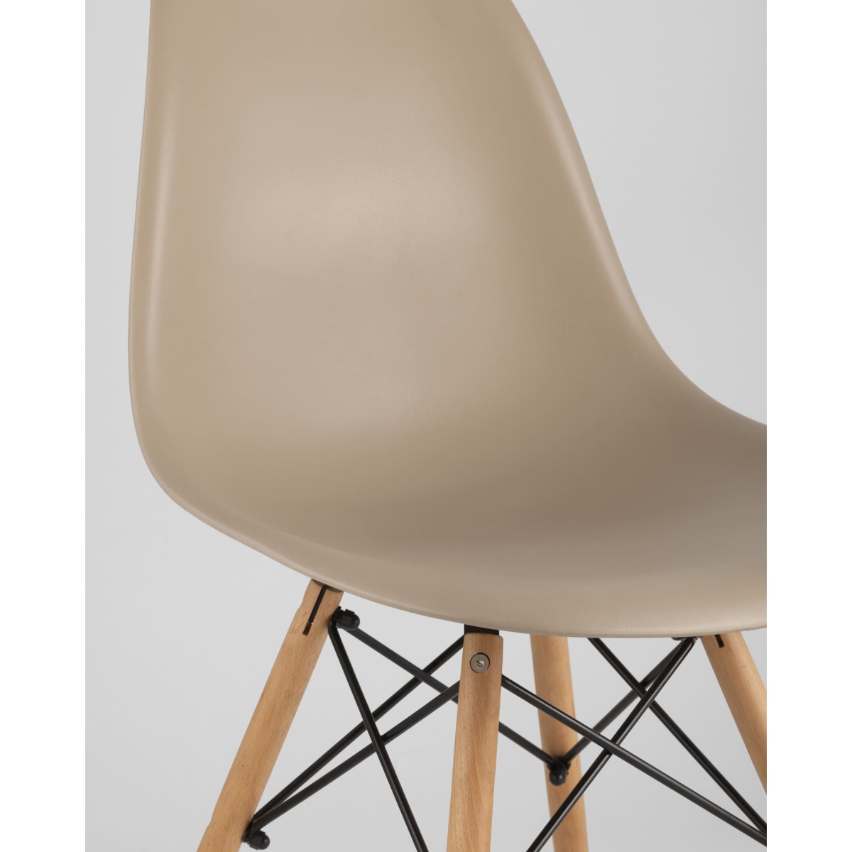 Стул Eames DSW бежевый x4
