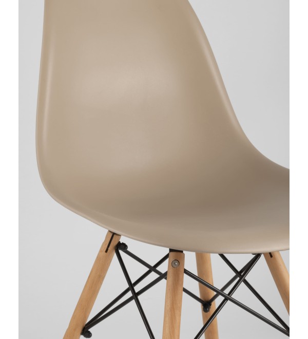 Стул Eames DSW бежевый x4