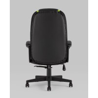 Кресло игровое TopChairs ST-CYBER 9 черный/зеленый