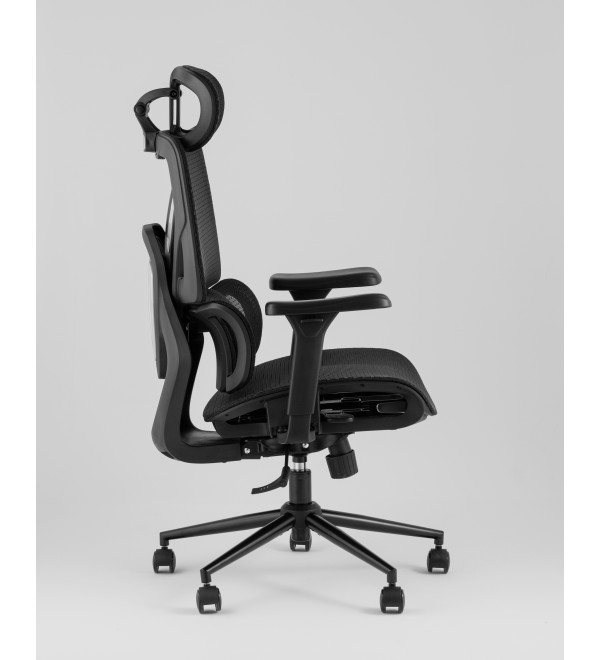 Кресло офисное TopChairs Structo черная сетка