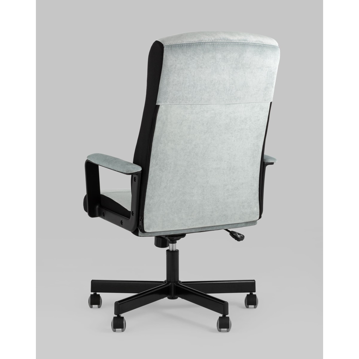 Кресло руководителя TopChairs ST-DOMINGO серо-голубой