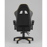 Кресло спортивное TopChairs MG-7043 черно-жёлтый