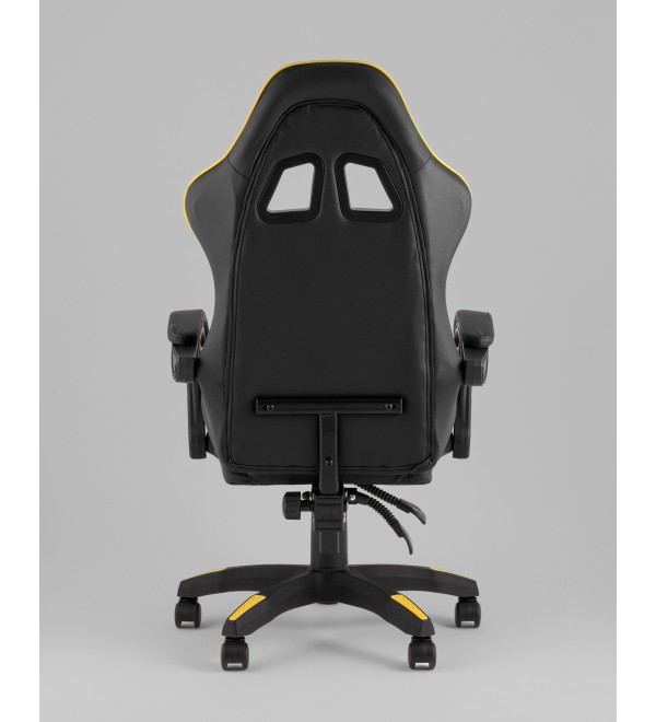 Кресло спортивное TopChairs MG-7043 черно-жёлтый