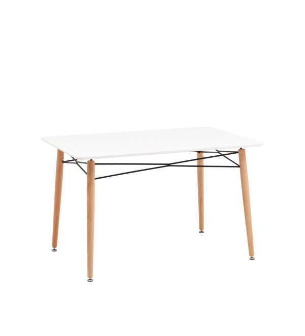 Стол Eames DSW Rectangle New 120*80 белый