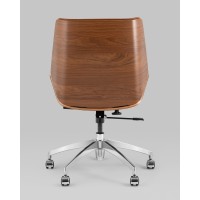 Кресло офисное TopChairs Crown SN коричневый