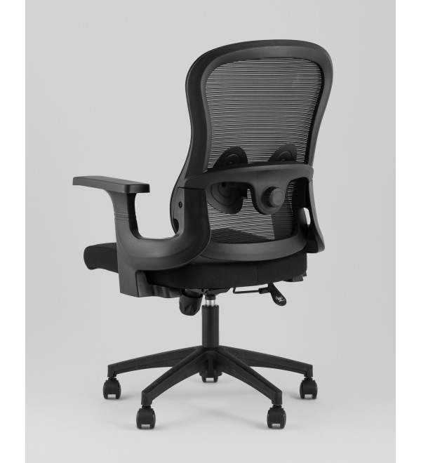 Кресло офисное TopChairs Petal черный