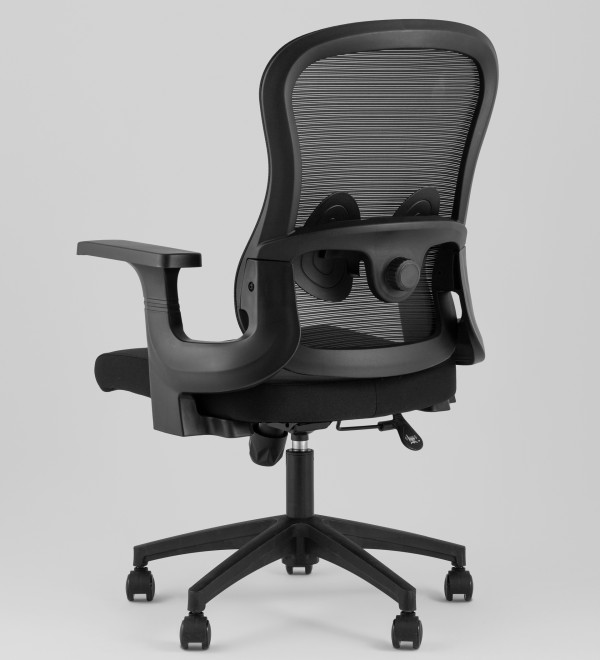 Кресло офисное TopChairs Petal черный