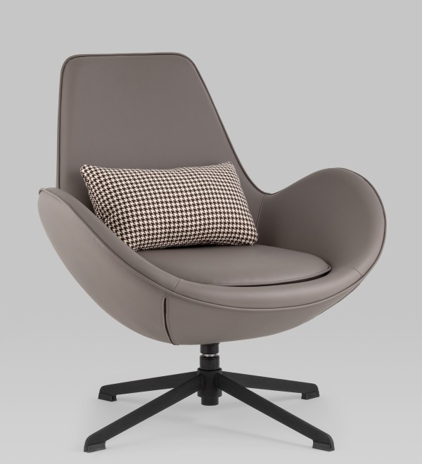 Кресло TopChairs Ostra серый