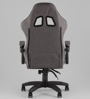 Кресло спортивное TopChairs MG-7036 ткань серый
