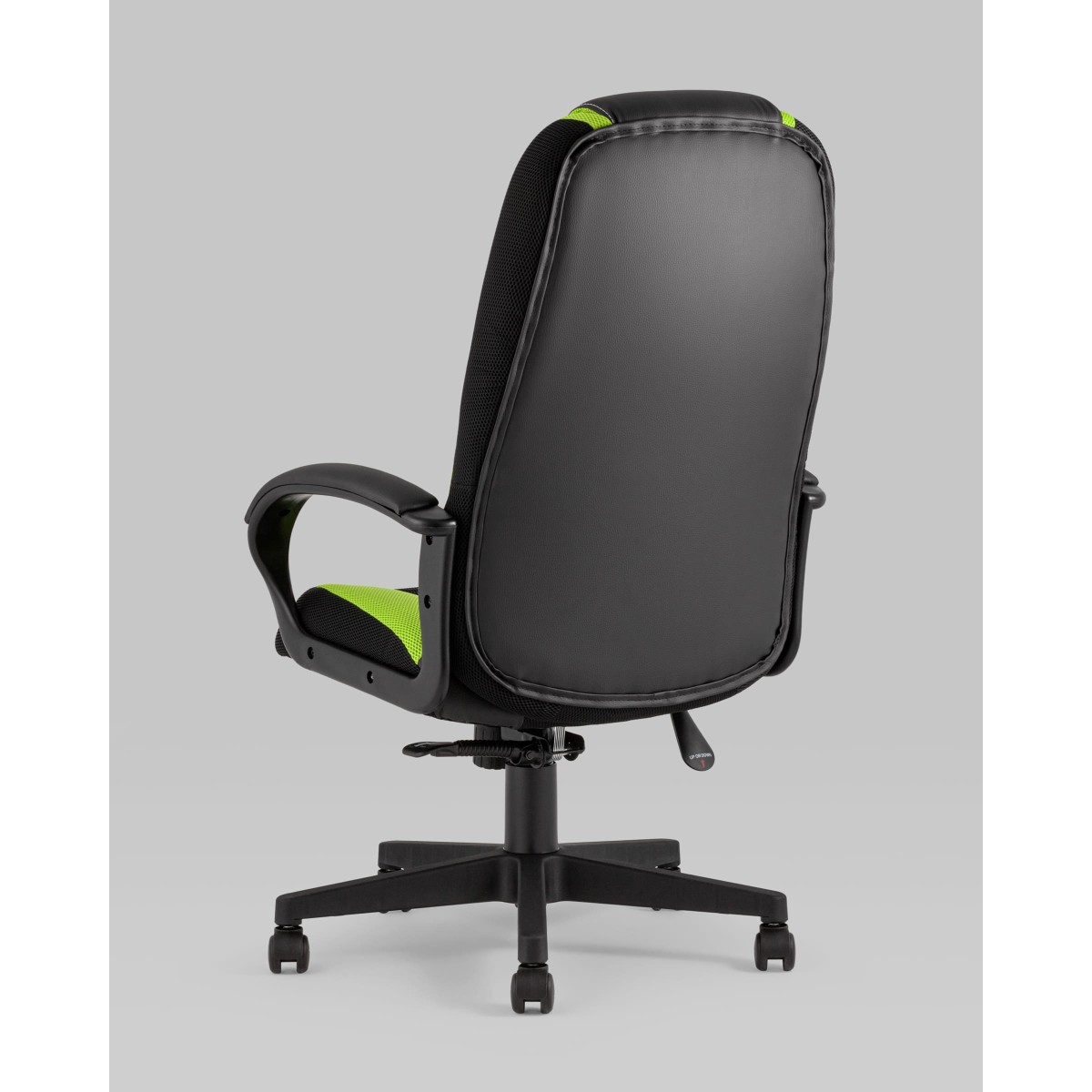 Кресло игровое TopChairs ST-CYBER 9 черный/зеленый