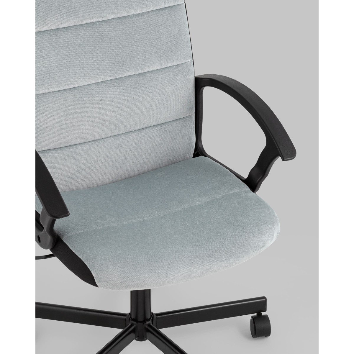 Компьютерное кресло TopChairs ST-TRACER серо-голубой