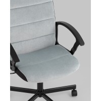 Компьютерное кресло TopChairs ST-TRACER серо-голубой