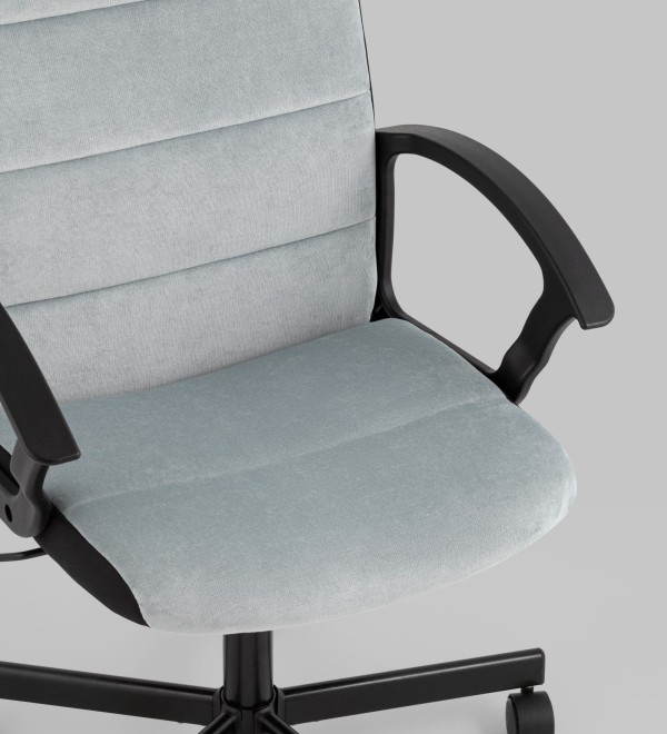 Компьютерное кресло TopChairs ST-TRACER серо-голубой