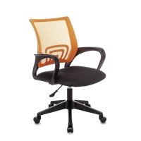 Кресло офисное TopChairs ST-Basic сетка/ткань оранжевый