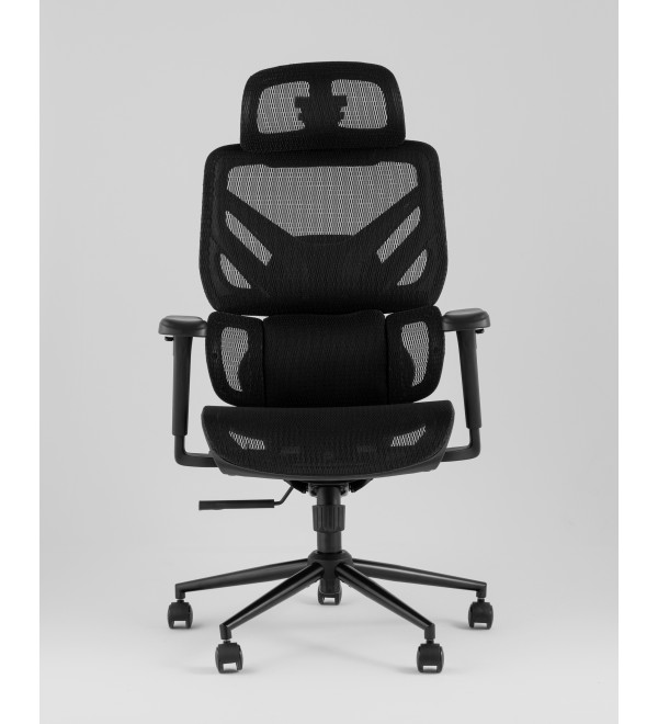 Кресло офисное TopChairs Structo черная сетка