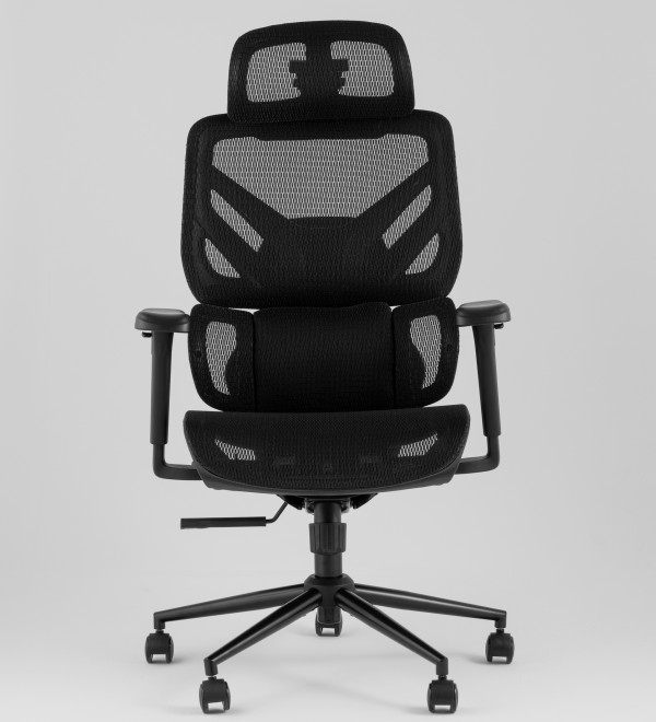 Кресло офисное TopChairs Structo черная сетка