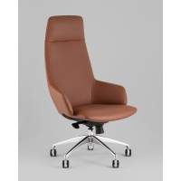 Кресло руководителя TopChairs Bow шоколадный