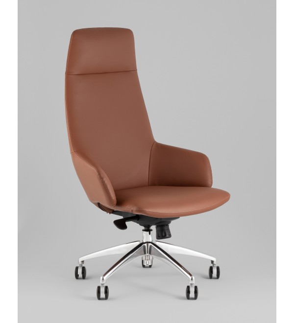 Кресло руководителя TopChairs Bow шоколадный