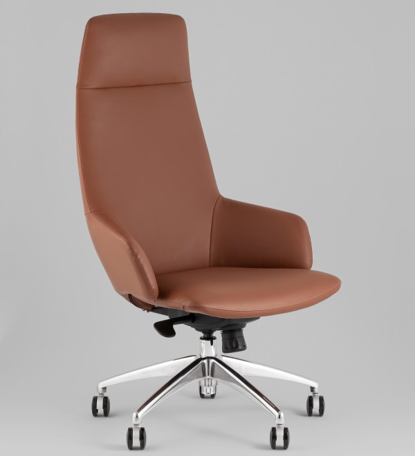 Кресло руководителя TopChairs Bow шоколадный