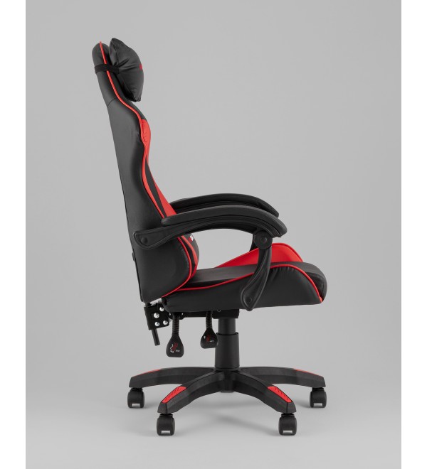 Кресло спортивное TopChairs MG-7043 черно-красный