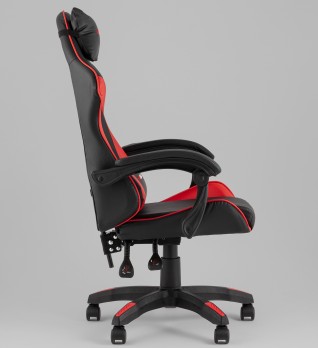 Кресло спортивное TopChairs MG-7043 черно-красный