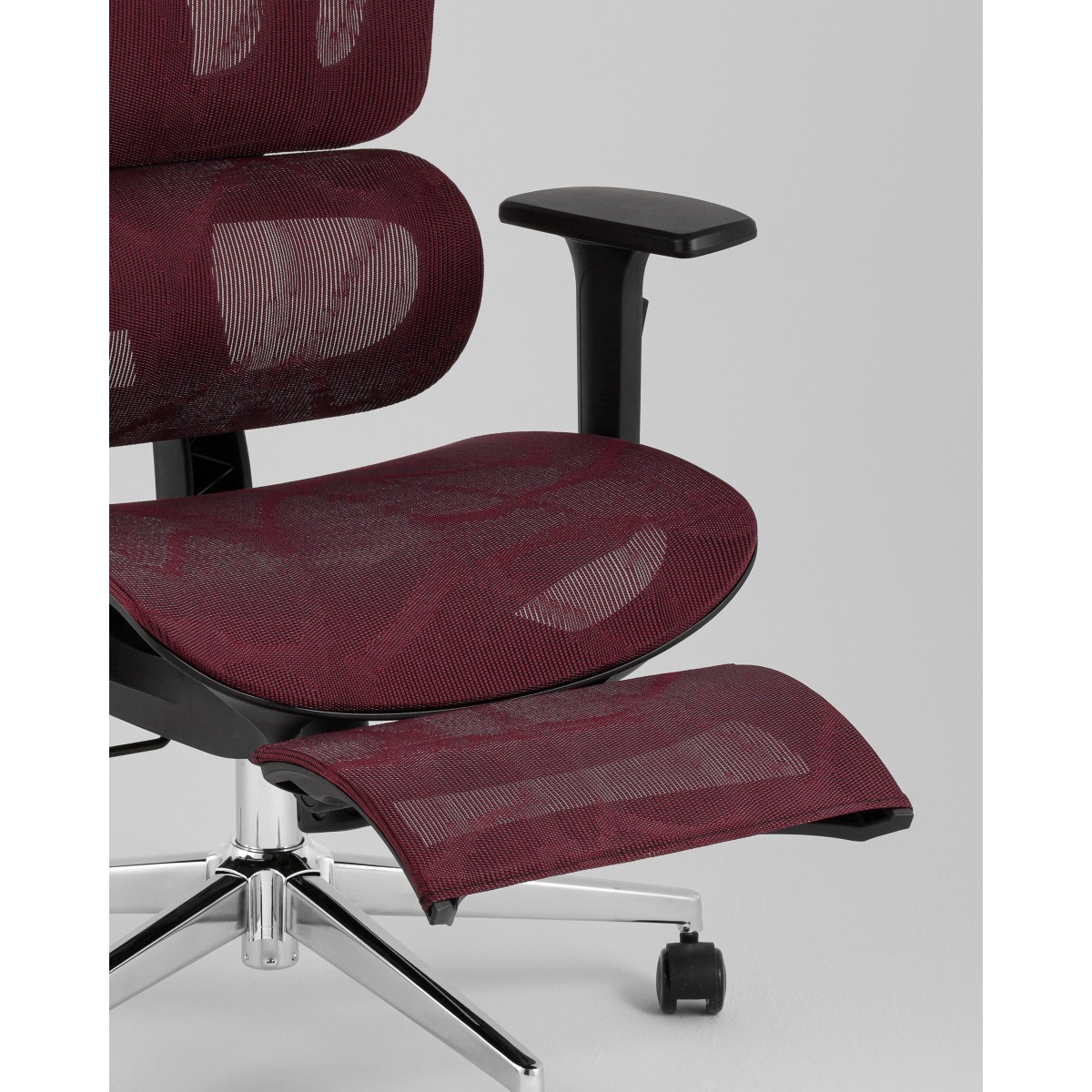 Кресло офисное TopChairs Nimbus бордовый