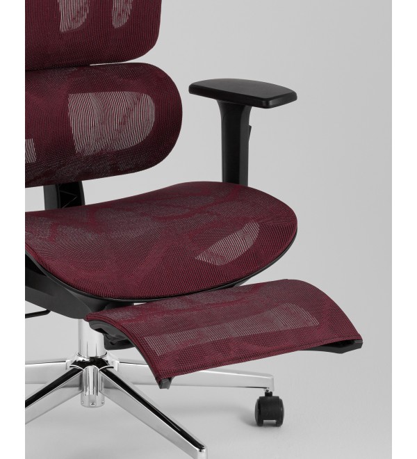 Кресло офисное TopChairs Nimbus бордовый