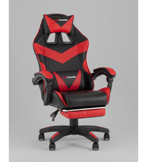 Кресло спортивное TopChairs MG-7019 черно-красный