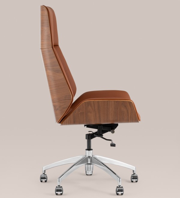 Кресло руководителя TopChairs Crown SN коричневый