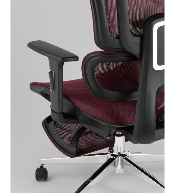 Кресло офисное TopChairs Nimbus бордовый