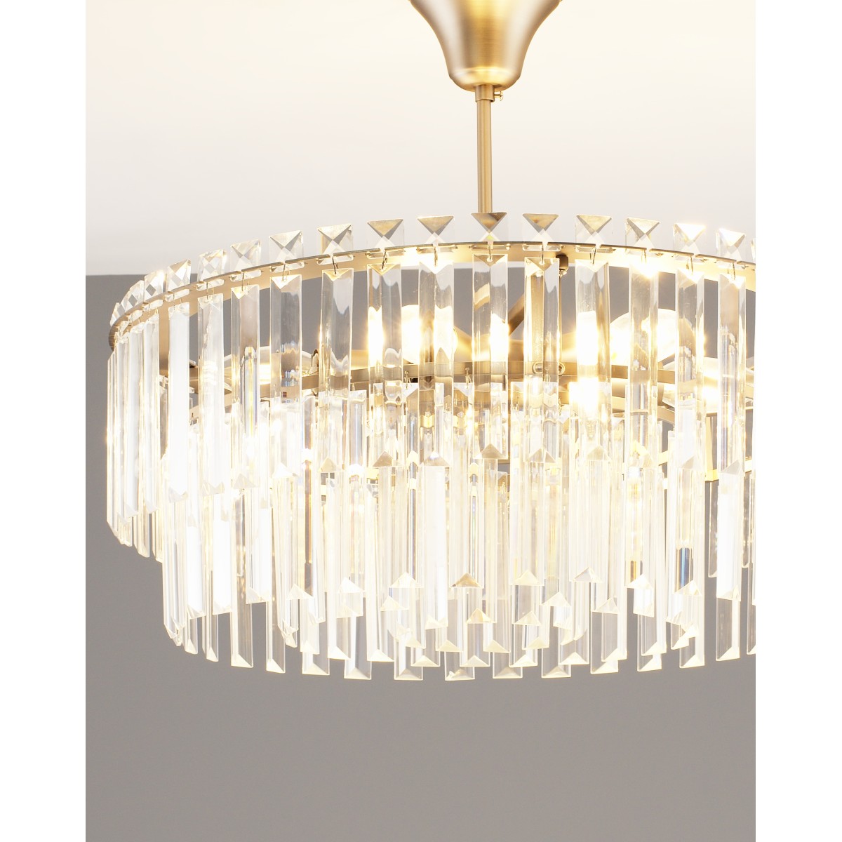 Люстра подвесная Moderli V10737-6P Crystal
