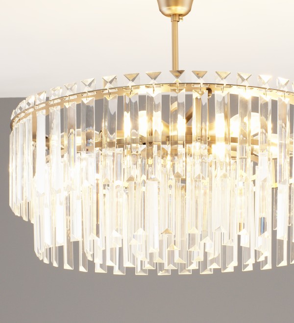 Люстра подвесная Moderli V10737-6P Crystal