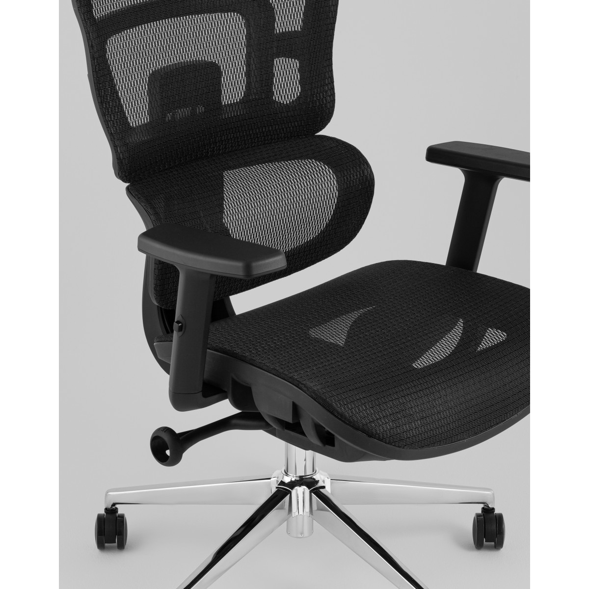 Кресло офисное TopChairs Techno Professional черный