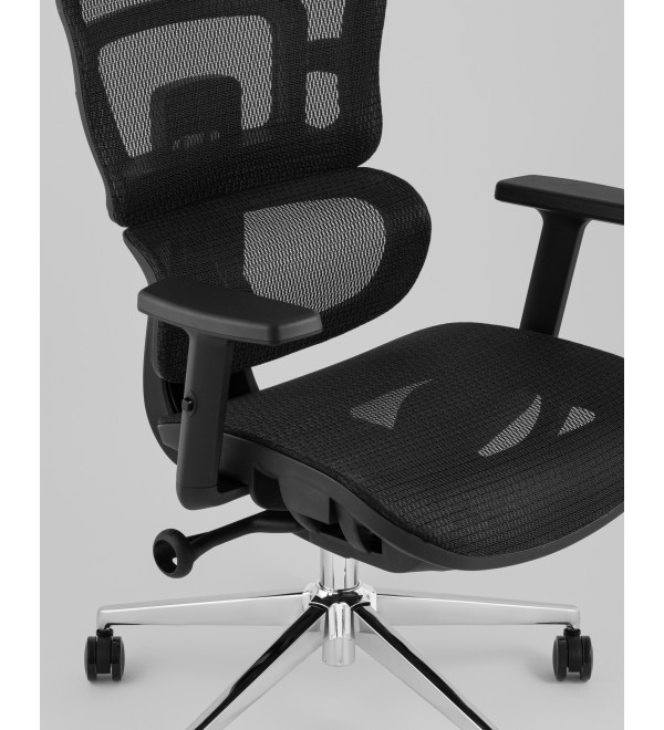 Кресло офисное TopChairs Techno Professional черный