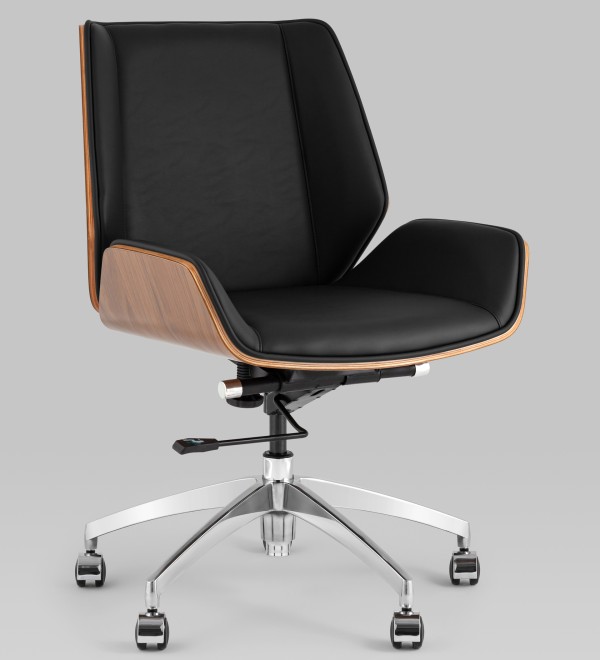 Кресло офисное TopChairs Crown SN черный