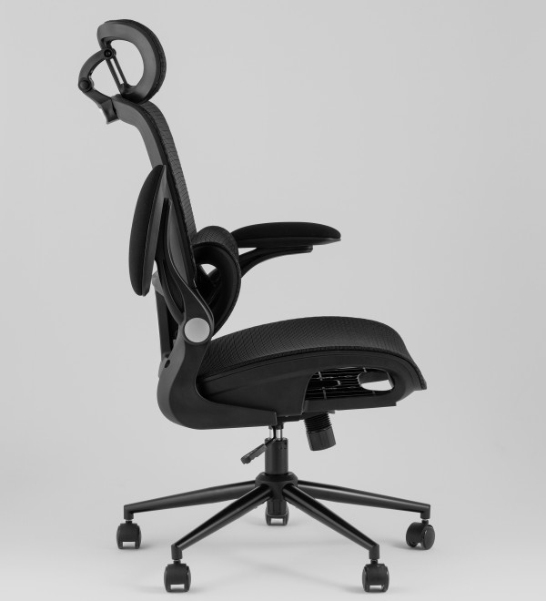 Кресло офисное TopChairs Tactus черная сетка