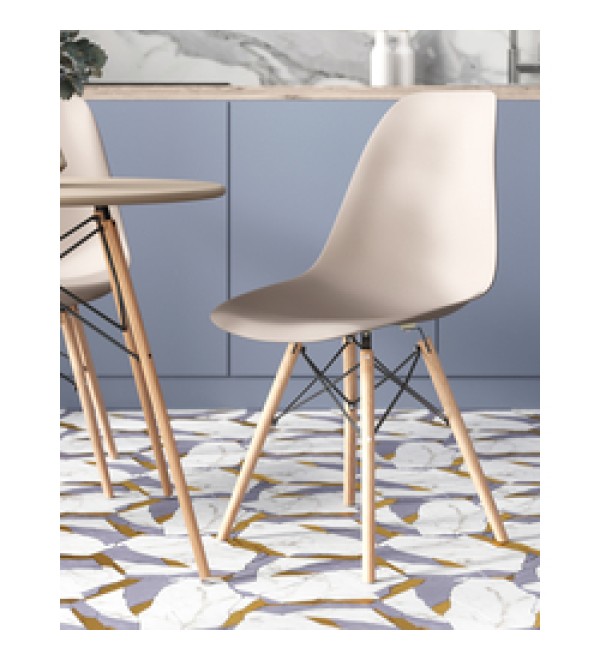 Стул Eames DSW бежевый