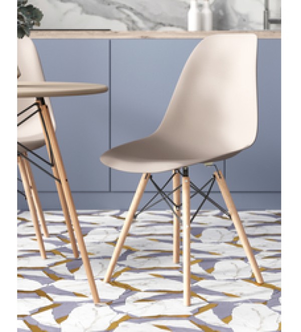 Стул Eames DSW бежевый