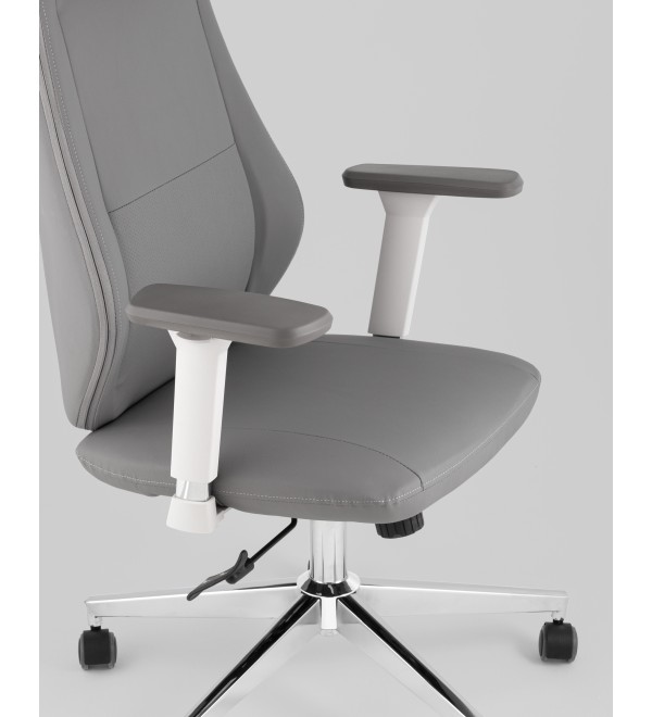 Кресло руководителя TopChairs Trophey серый
