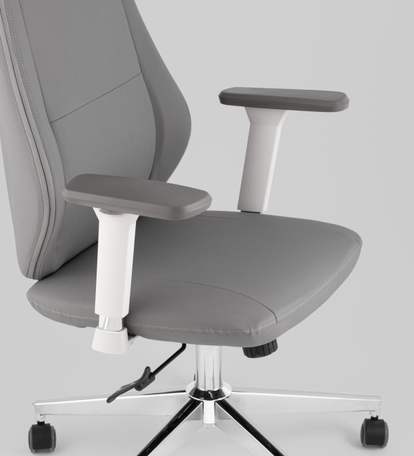 Кресло руководителя TopChairs Trophey серый