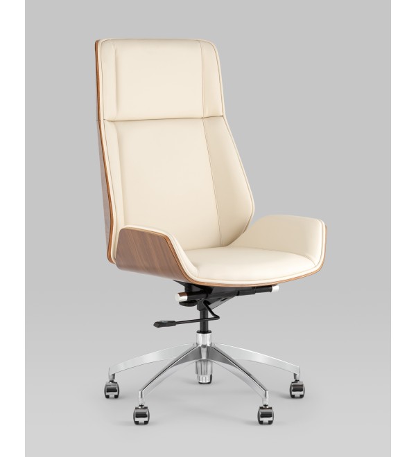 Кресло руководителя TopChairs Crown SN бежевый