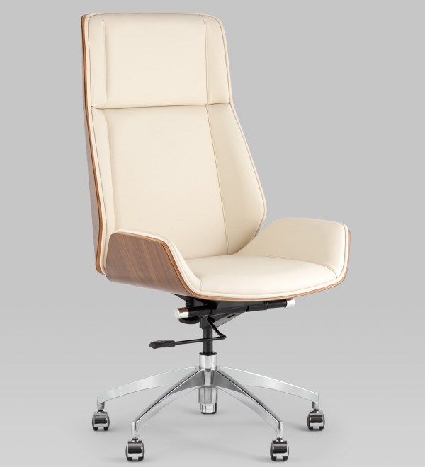 Кресло руководителя TopChairs Crown SN бежевый
