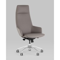 Кресло руководителя TopChairs Bow серый