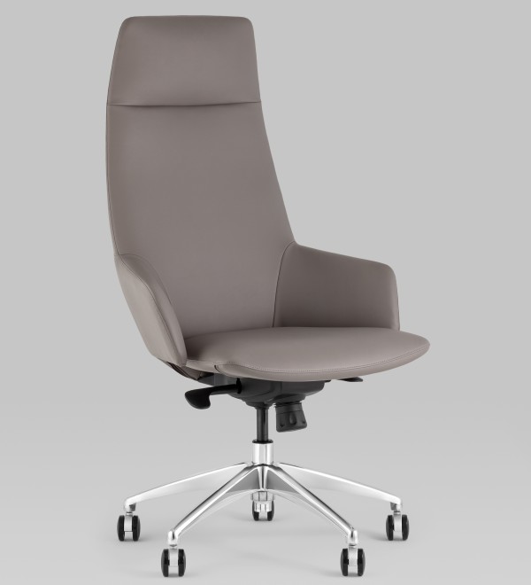 Кресло руководителя TopChairs Bow серый