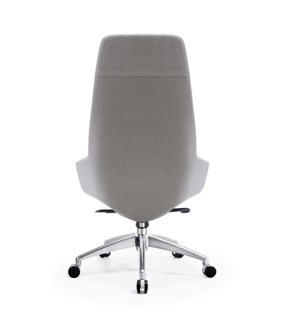 Кресло руководителя TopChairs Bow в ткани серый