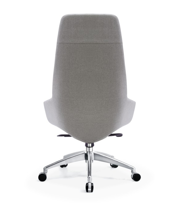 Кресло руководителя TopChairs Bow в ткани серый