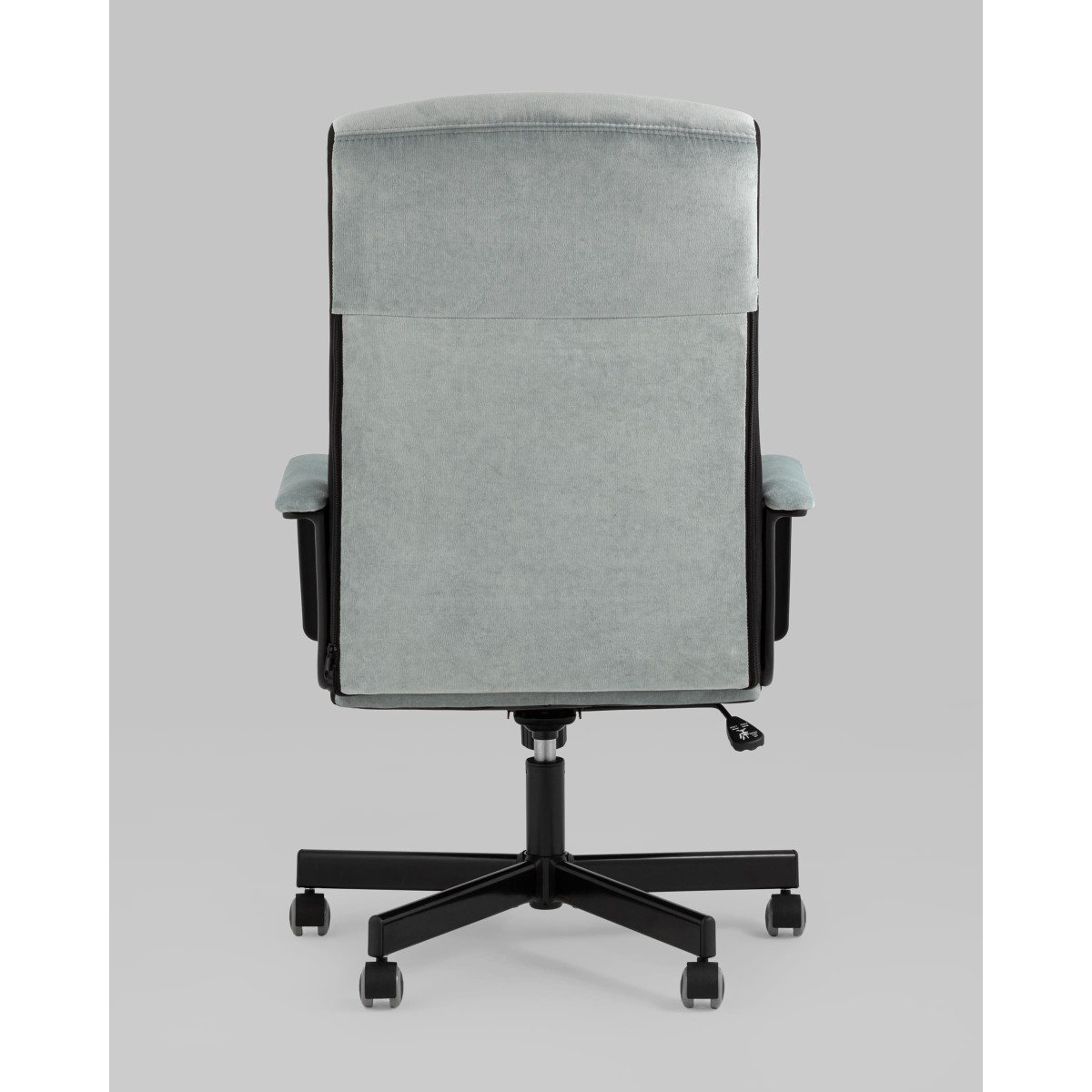 Кресло руководителя TopChairs ST-DOMINGO серо-голубой