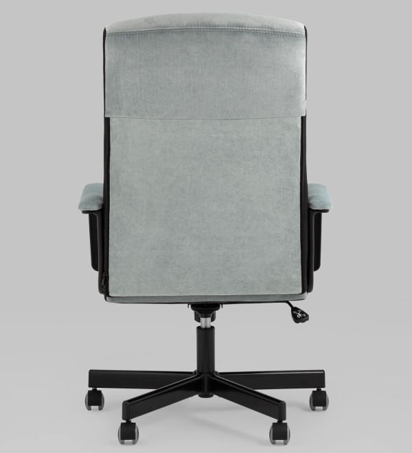 Кресло руководителя TopChairs ST-DOMINGO серо-голубой