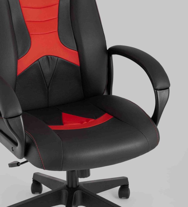 Кресло игровое TopChairs ST-CYBER 8 черный/красный